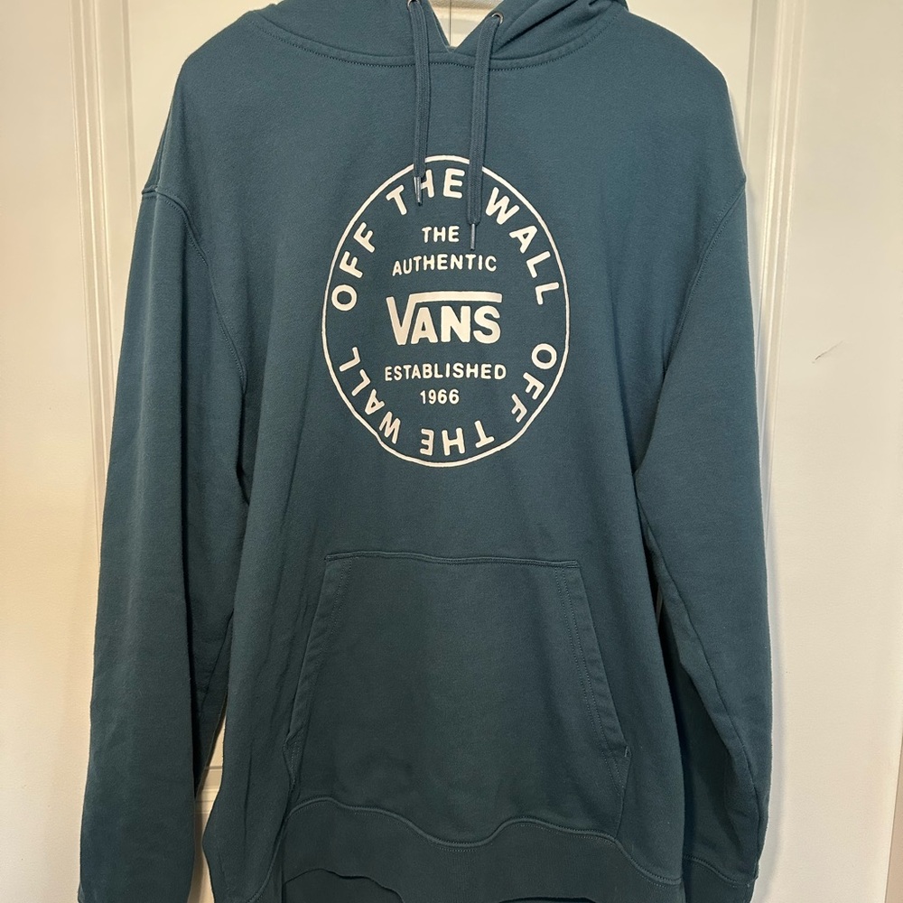 Vans Blue Sweatshirt Classic Pullover Hoodie